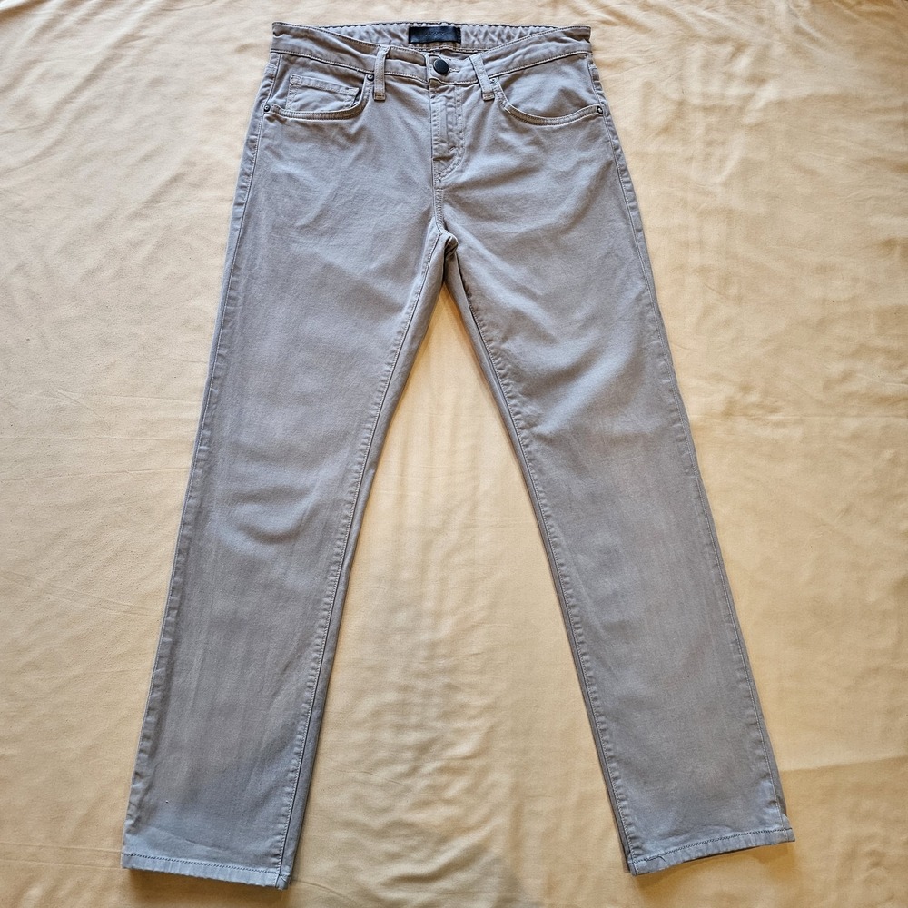 J Brand Kane Pants Mens Size 30 Gray Slim Straight‎ Pants Adult Cotton